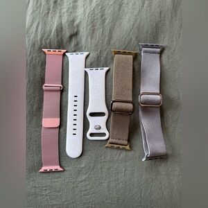 Apple Watch Bands Bundle (38mm / 40mm / 41mm) | 4 Bands | Sport & Woven Styles